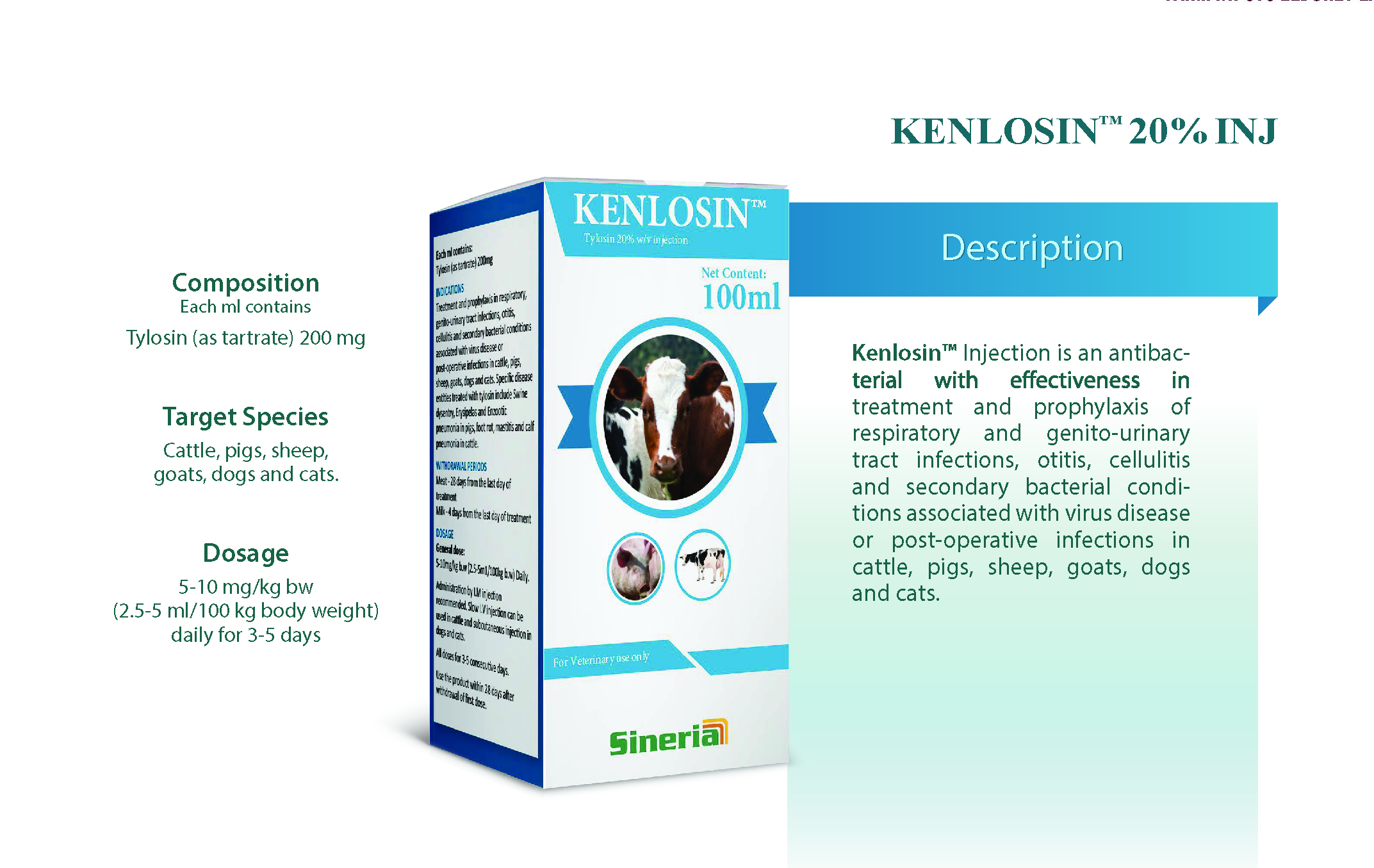 KENLOSIN 20% INJ