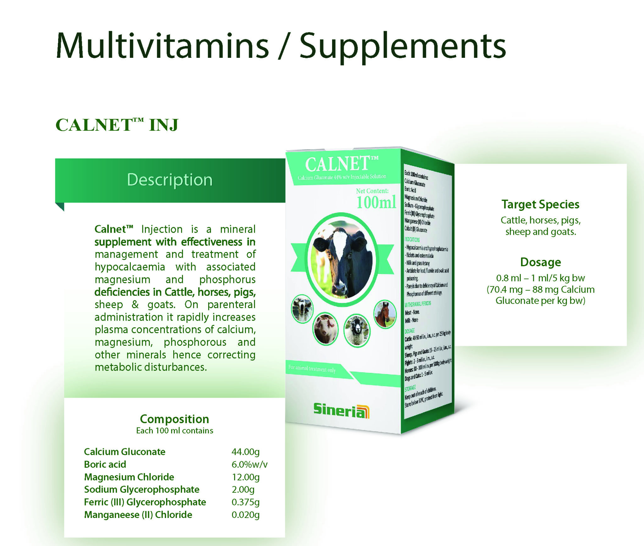CALNET INJ – Mashambani Farm Inputs